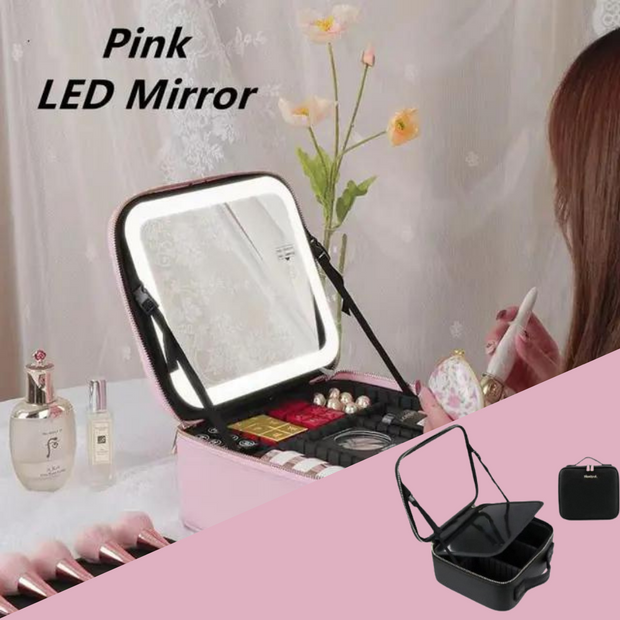 LED Light Cosmetic Bag